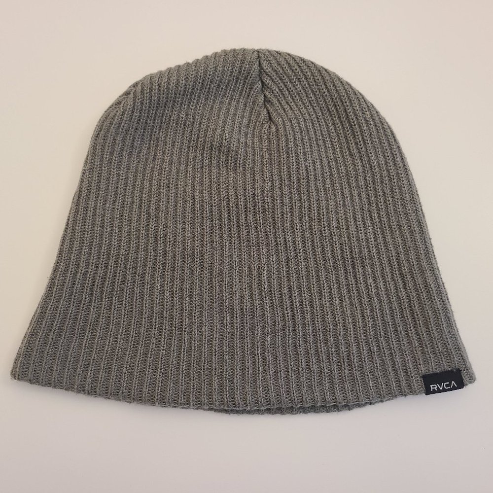 RVCA Beanie Green Gray